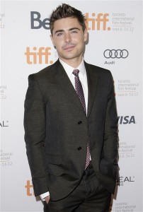 Zac Efron in Toronto Film Fest