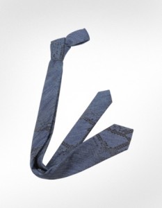 roberto cavalli reptile tie