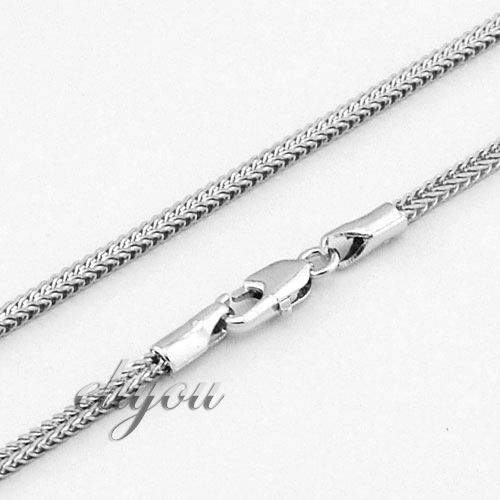 New-Fashion-Jewelry-2mm-font-b-Mens-b-font-Womens-18K