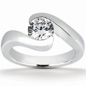 moissanit-1.90CT SWIRL BYPASS ROUND BRILLIANT