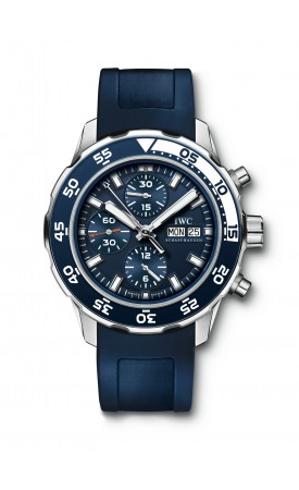 IWC Aquatimer Chronograph In Blue