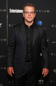 Elysium+New+York+Screening+Red+Carpet+matt damon