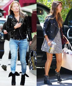 leather-jacket- Jessica Alba