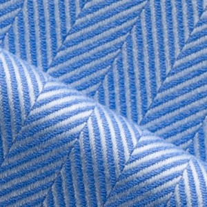 textured blue herringbone