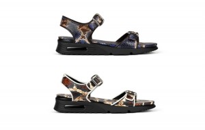 Givenchy python leather sandals