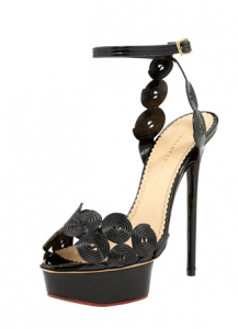 black heels
