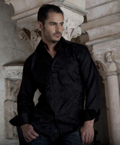 sir_menswear_originals black on black pinstripes and embroidery