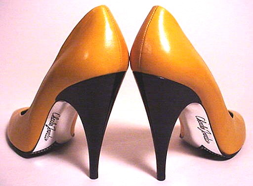 leather heels