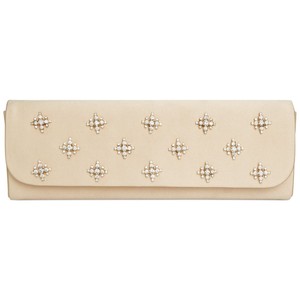 Badgley Mischka Florentine Straw clutch