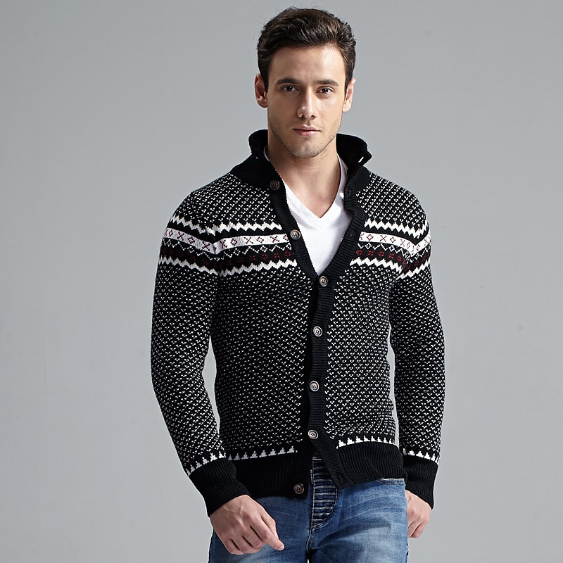 cashmere cardigan print sweaters-min